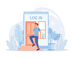 Login illustration